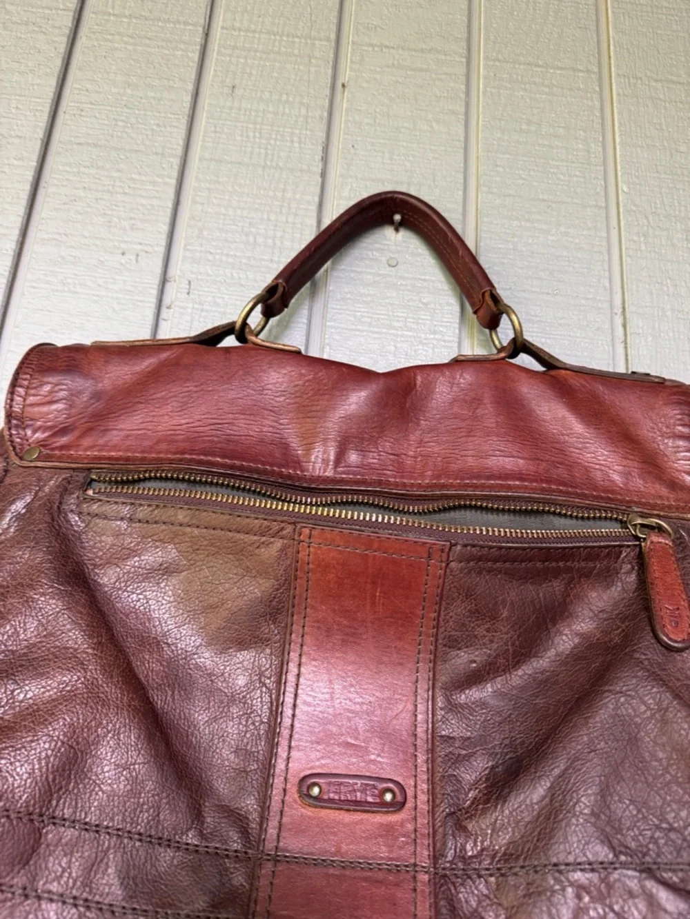 Frye Messenger Leather Bag
